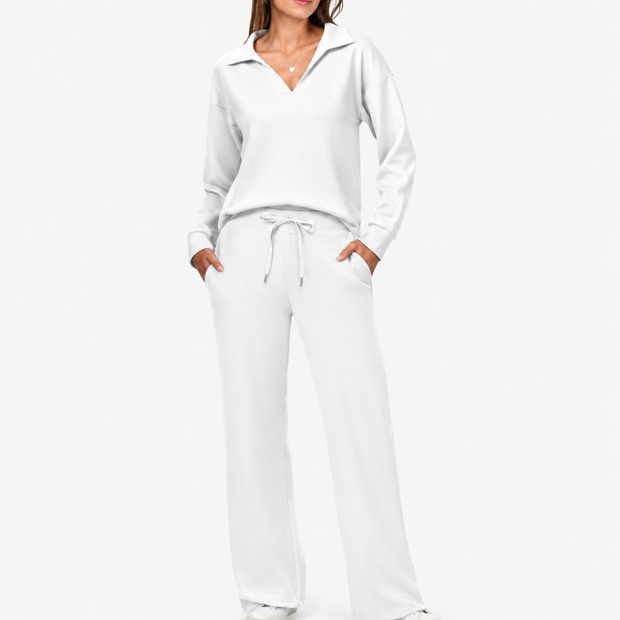 White Lounge Set