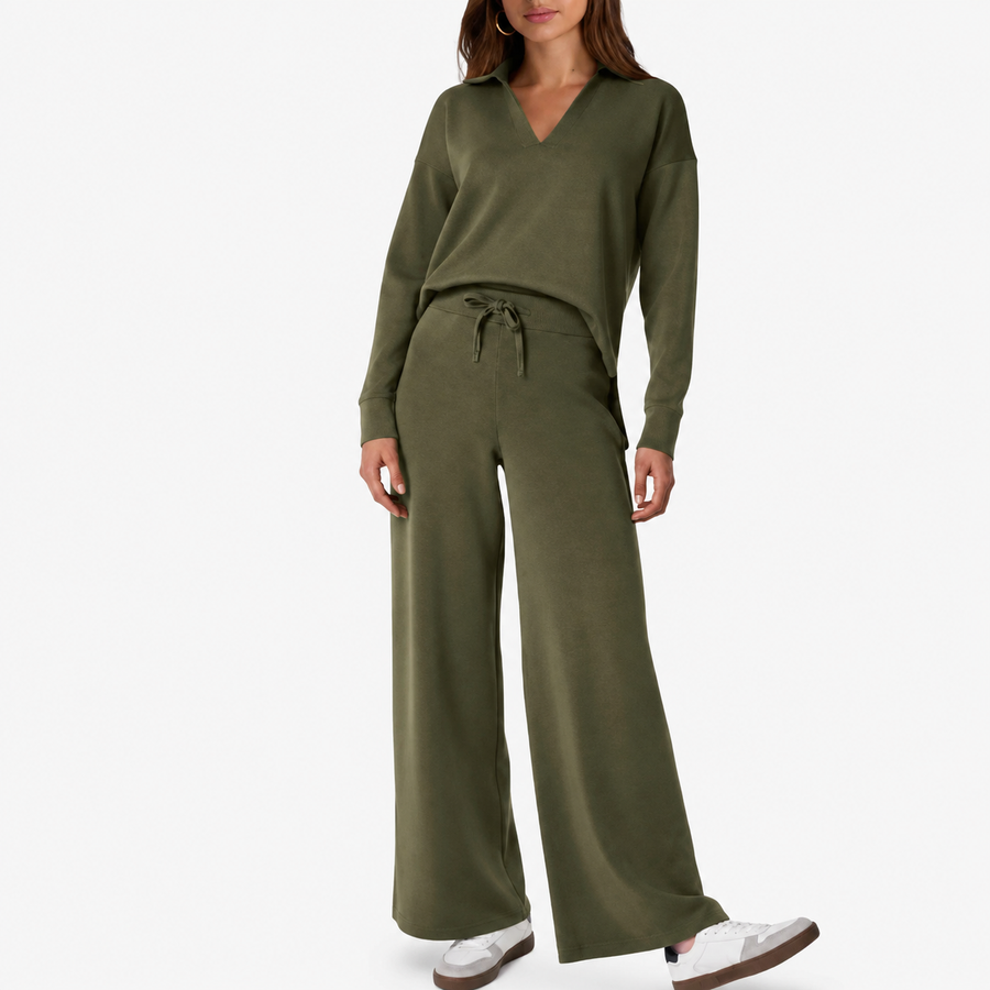 Olive Green Lounge Set